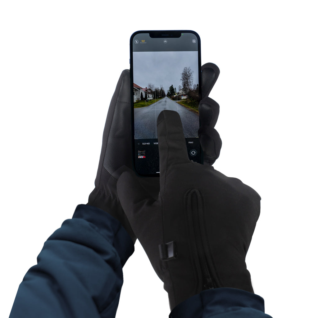 fahrradhandschuhe smartphone Unigear Winter-Motorradhandschuhe, Wanderhandschuhe mit Touchscreen-Funktion