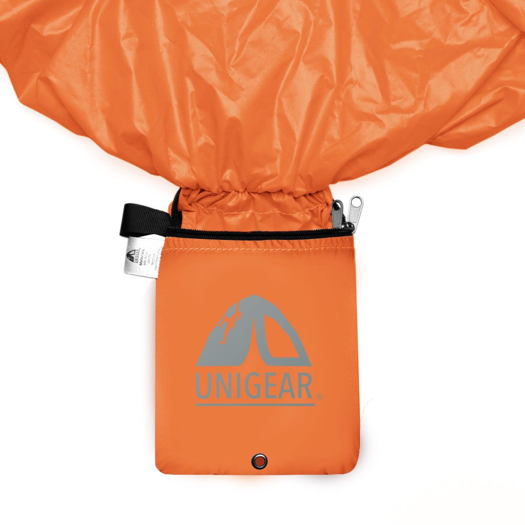 Ungiear Adjustable Backpack Rain Cover w/ Attached Pouch - 5000mm waterproof  – Unigear