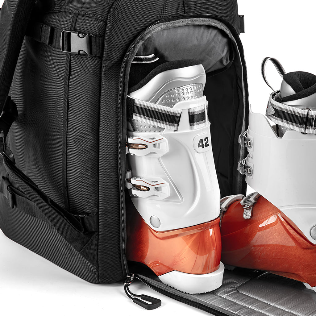 Unigear Sac pour chaussures de ski, sac à dos de voyage pour casque de ski,  lunettes, gants, ski, planche à neige et accessoires, 50 l