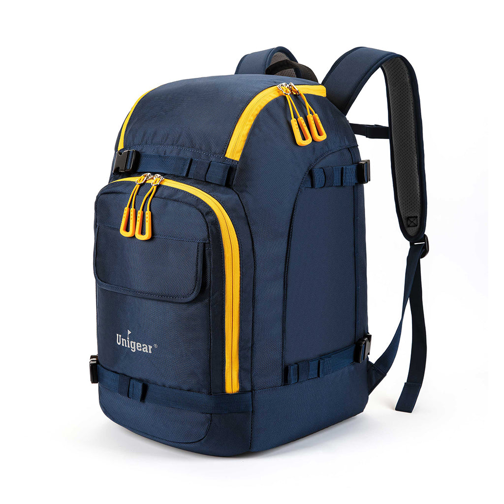 Unigear Ski Boot Bag with Helmet Compartment and Backpack Straps, Ski Backpack Ski Boot Backpack with Helmet Pocket, Ski Bag for Ski Boots, Ice Skates Unigear Ski Boot Bag with Helmet Compartment and Backpack Straps, Ski Backpack Ski Boot Backpack with Helmet Pocket, Ski Bag for Ski Boots, Ice Skates